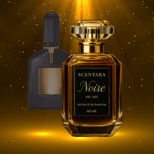 Scentara Noire – L’Orchidée Obscure Extrait de Parfum | 60ml A decadent tribute to the dark, opulent mystique of Tom Ford Black Orchid 100% Oil-Based | Highest Quality | Long-Lasting Wear