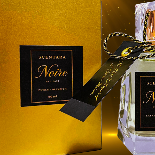 Scentara Noire – Tonnerre Nocturne Extrait de Parfum | 60ml | A daring tribute to the dark sensuality of Carolina Herrera – Bad Boy Parfum 100% Oil-Based | Highest Quality | Long-Lasting Wear