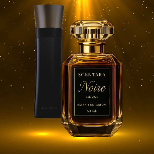 Scentara Noire – Code Élégance Extrait de Parfum | 60ml A sophisticated tribute to the timeless seduction of Armani Code EDP 100% Oil-Based | Highest Quality | Long-Lasting Wear