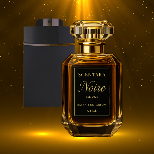 Scentara Noire – L’Homme d’Ombre Extrait de Parfum | 60ml An intense homage to the fiery sophistication of Bvlgari Man in Black 100% Oil-Based | Highest Quality | Long-Lasting Wear