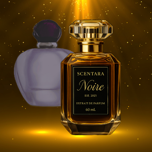 Scentara Noire – Pure Enchantement Extrait de Parfum | 60ml A luminous tribute to the ethereal allure of Pure Poison 100% Oil-Based | Highest Quality | Long-Lasting Wear