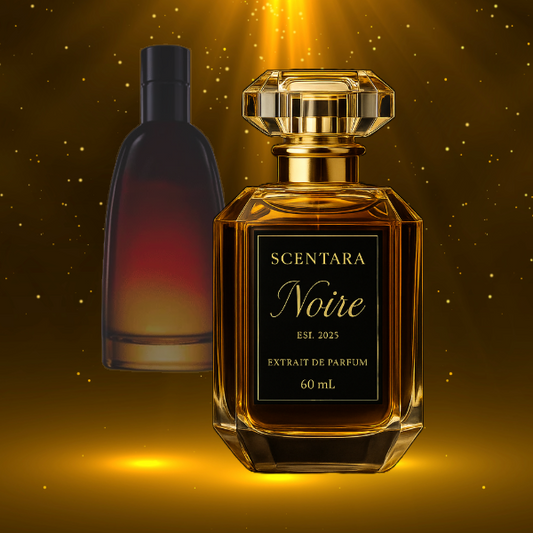 Scentara Noire – Feu d’Horizon Extrait de Parfum | 60ml A bold tribute to the elemental intensity of Dior Fahrenheit 100% Oil-Based | Highest Quality | Long-Lasting Wear