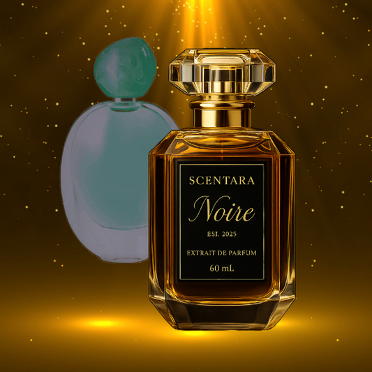 Scentara Noire – Aqua Serenité Extrait de Parfum | 60ml A refreshing tribute to the serene vitality of Acqua di Gioia 100% Oil-Based | Highest Quality | Long-Lasting Wear