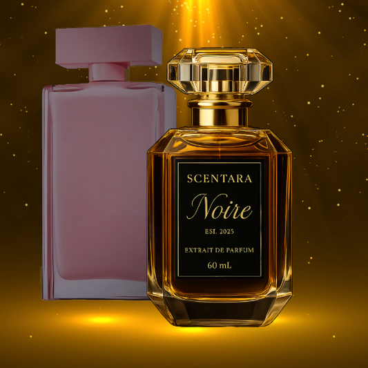 Scentara Noire – L’Essence Silencieuse Extrait de Parfum | 60ml An intimate homage to the quiet sensuality of Narciso Rodriguez For Her 100% Oil-Based | Highest Quality | Long-Lasting Wear