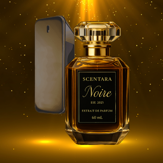 Scentara Noire – L’Or Absolu Extrait de Parfum | 60ml | A golden homage to the audacious charm of Paco Rabanne 1 Million
100% Oil-Based | Highest Quality | Long-Lasting Wear