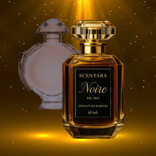 Scentara Noire – Divina Aura Extrait de Parfum | 60ml A divine tribute to the radiant power of Paco Rabanne Olympea 100% Oil-Based | Highest Quality | Long-Lasting Wear