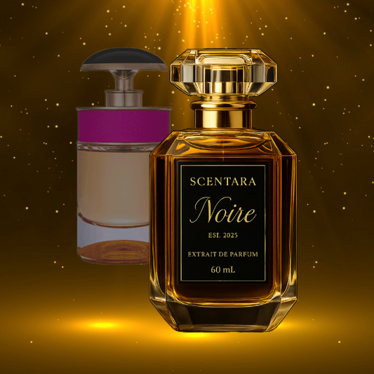 Scentara Noire – Douce Infini Extrait de Parfum | 60ml A playful tribute to the irresistible sweetness of Prada Candy 100% Oil-Based | Highest Quality | Long-Lasting Wear